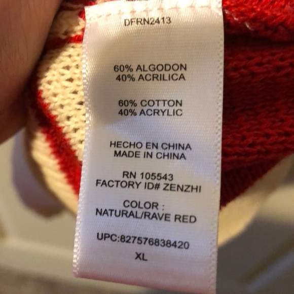 NWT Daisy Fuentes Sweater - Picture 5 of 5